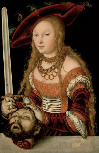 Judith with the head of Holofernes